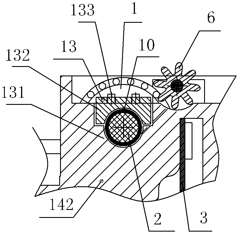 Electronic direct reading counter of meter