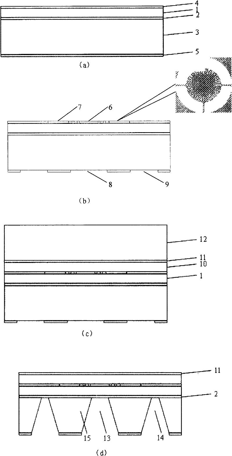 Manufacturing method of adjustable FP (filter pass) optical filter based on MEMS (micro electro mechanical system) process