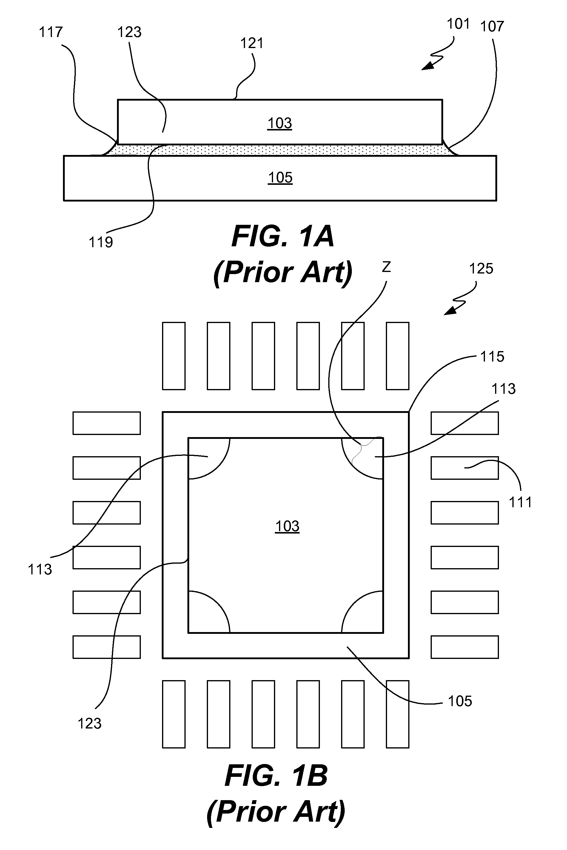 Rounded die configuration for stress minimization and enhanced thermo-mechanical reliability