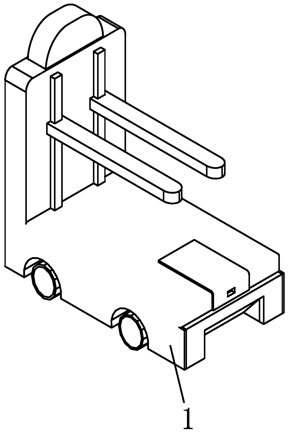 A warehouse logistics delivery system