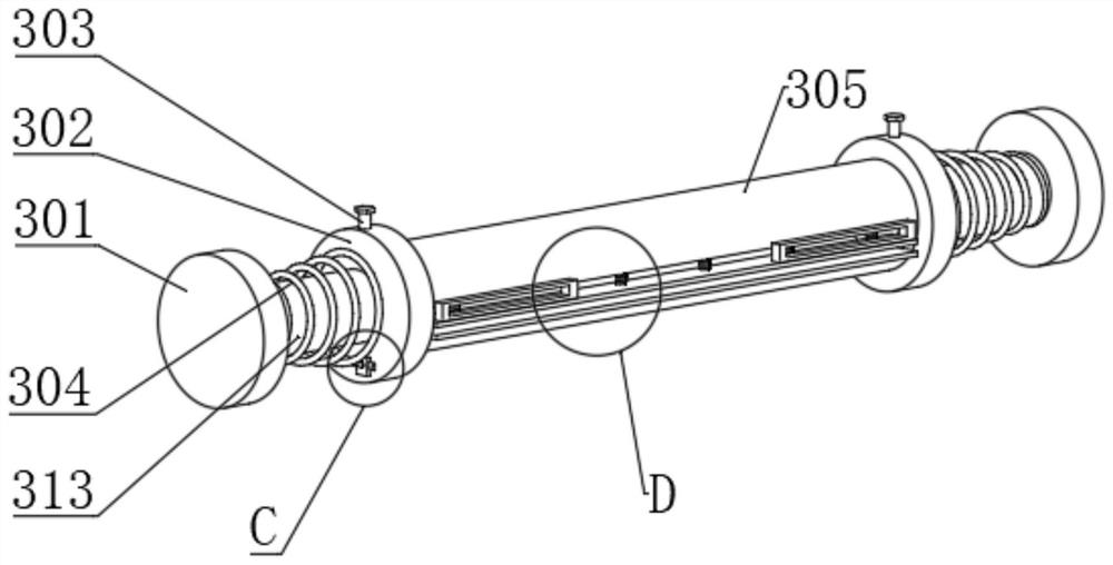 Multi-layer shock-resistant packaging box for electronic products