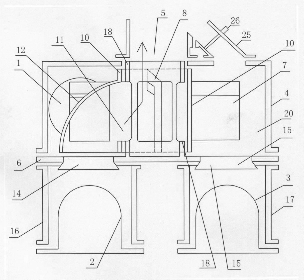 PM (particle matter) trapping and back-flushing circulator