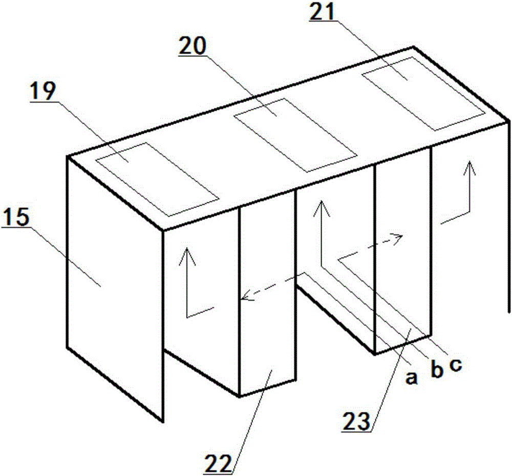 Evaporative cooling type total heat recovery unit