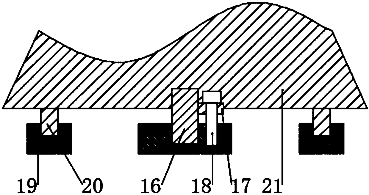 Movable electric wire and cable winding device