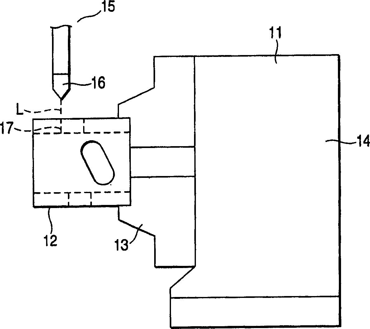 Method for working nut screw of ball screw