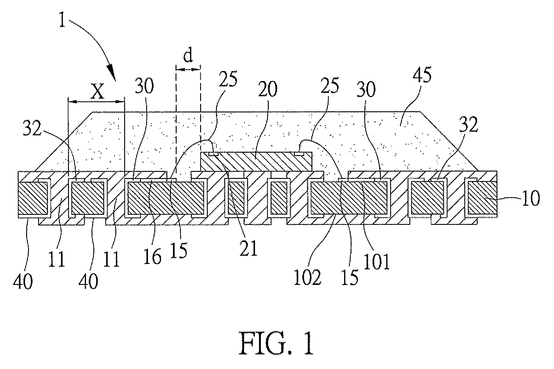 High electrical performance semiconductor package