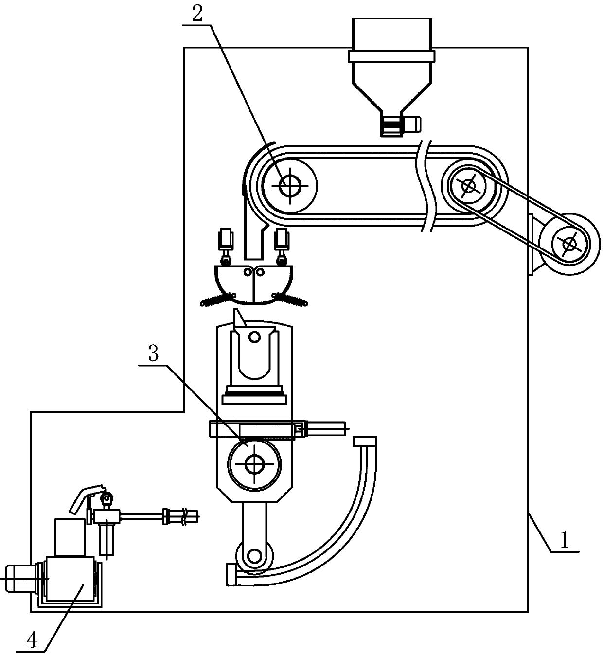 Metering guide mechanism for seed packing