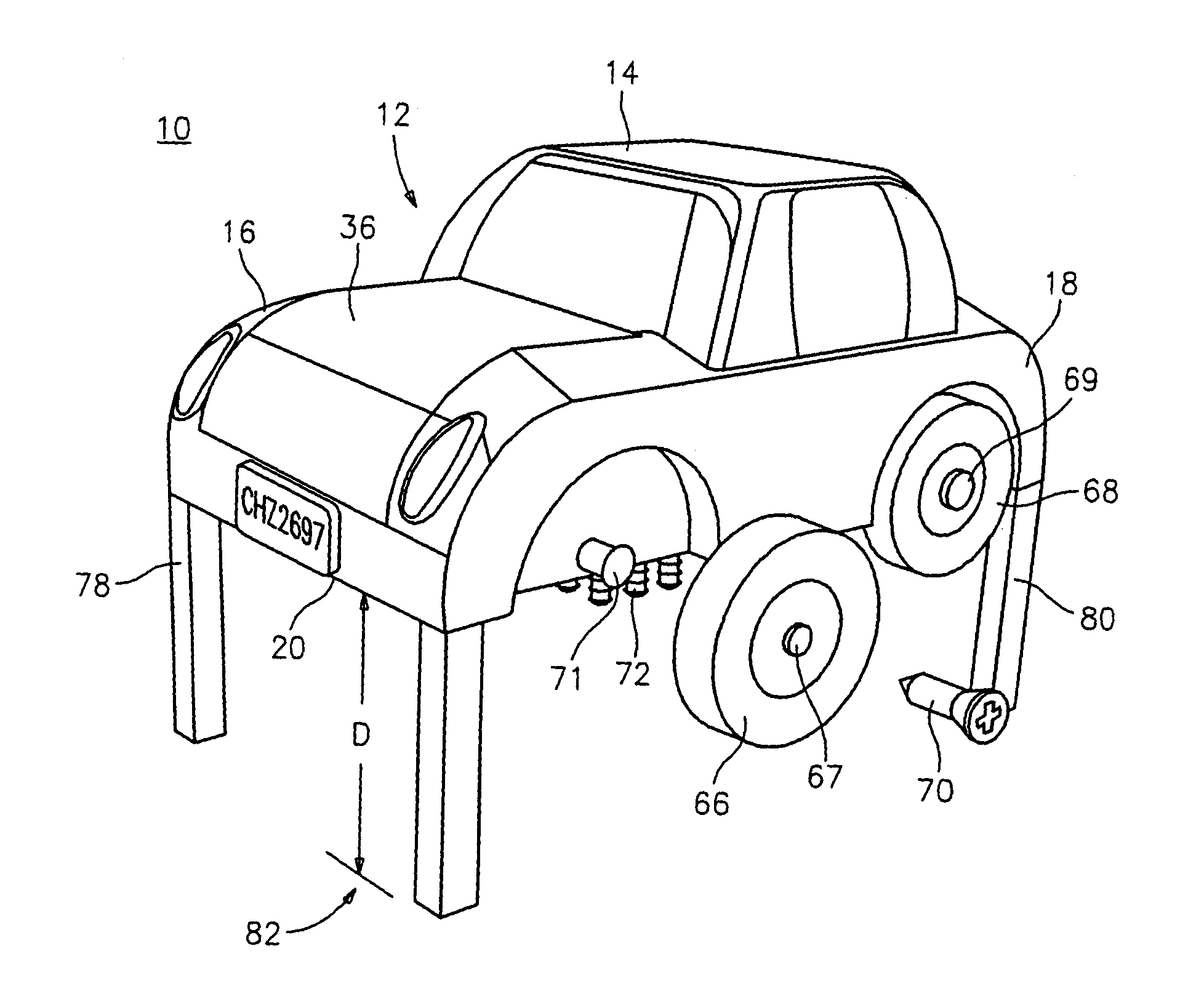 Interactive toy vehicle and methods of use