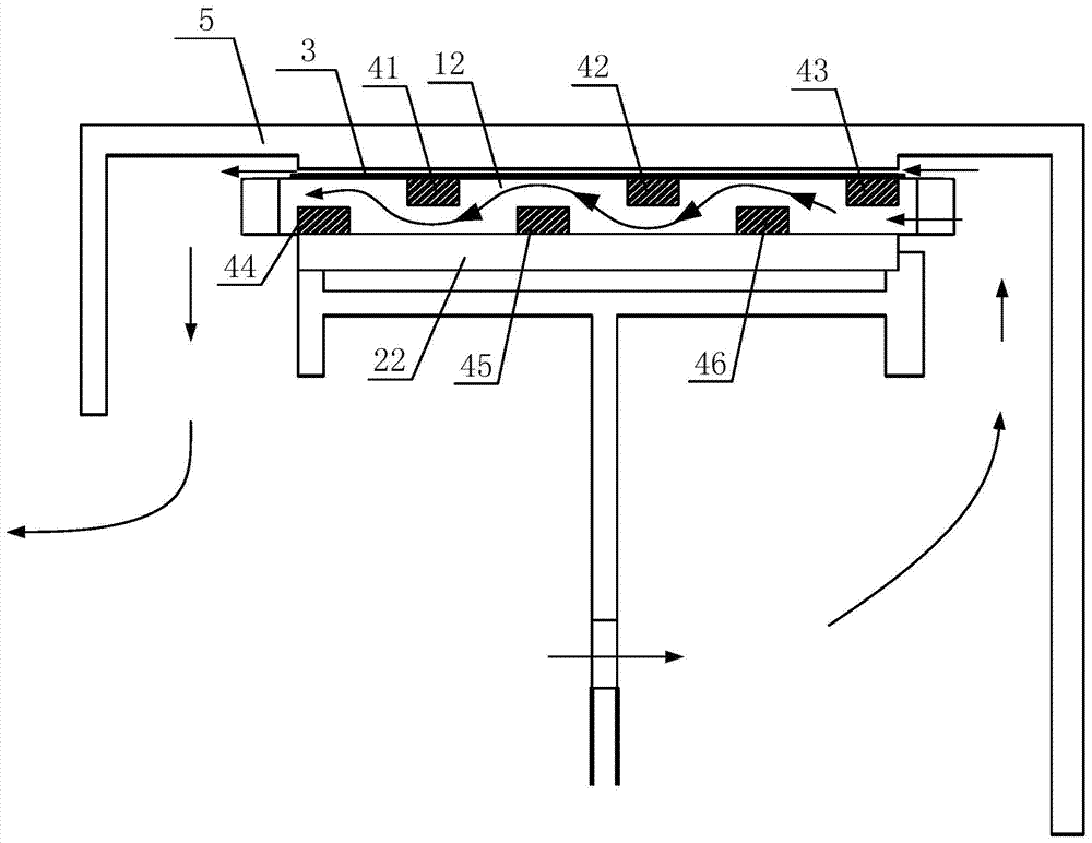 A stator for a motor, a motor and a ventilation cooling method thereof