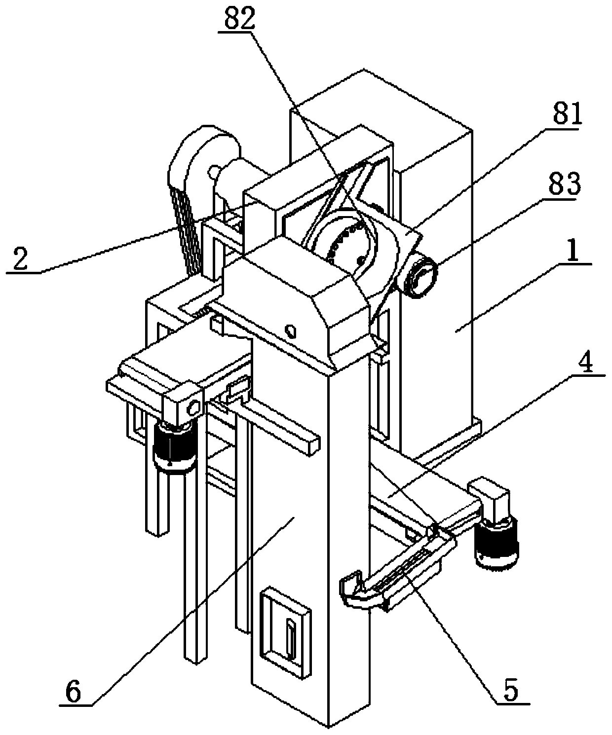 Ceramic ball impact breaking rate testing machine and testing method