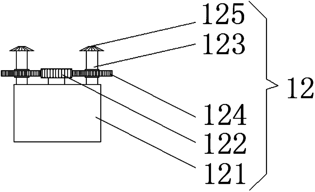 Wood chip drying machine device with secondary drying function