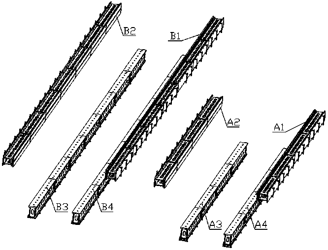 Installation detection and error analysis method for guide rail