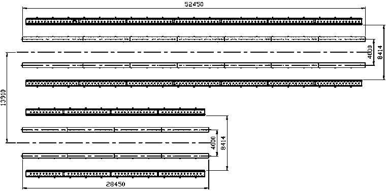 Installation detection and error analysis method for guide rail