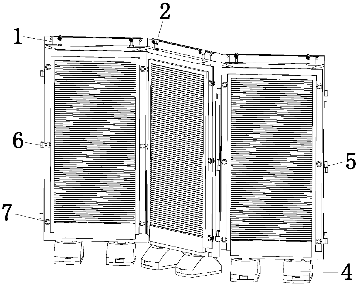 A dust-proof and sound-proof device suitable for various decoration environments