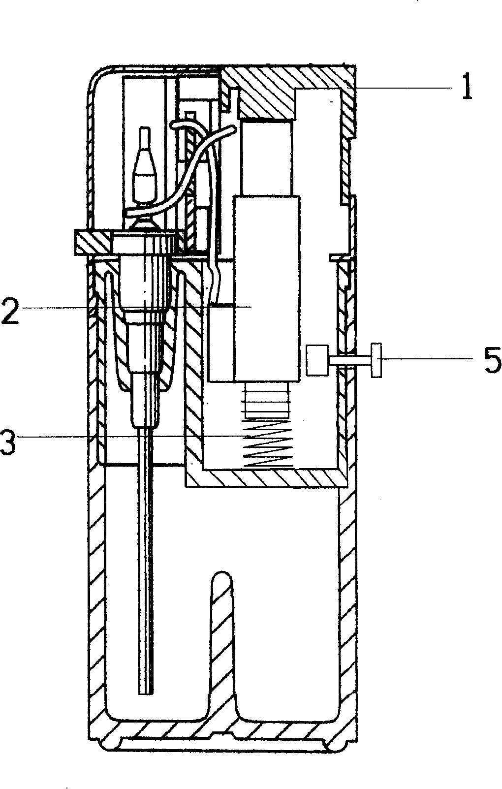 Lighter with simple safety device