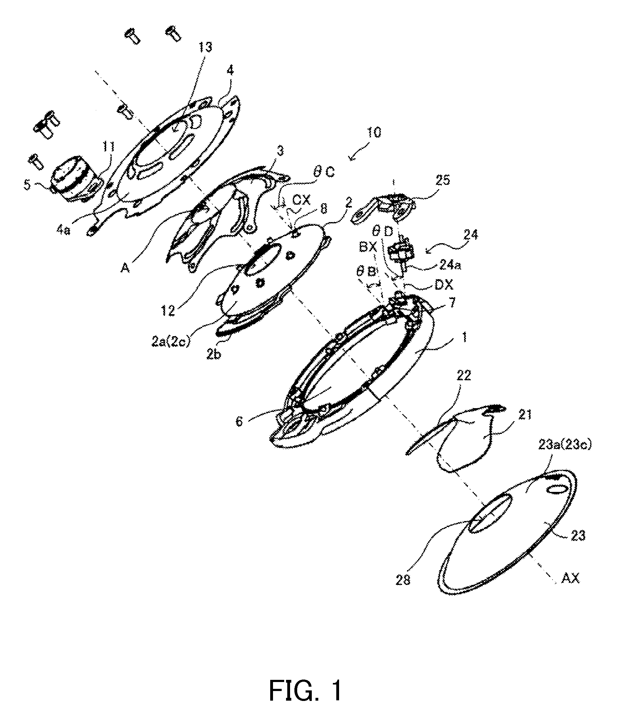 Light-quantity control apparatus and optical apparatus