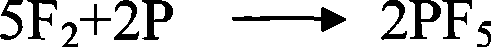 Technique for preparing phosphorus pentafluoride