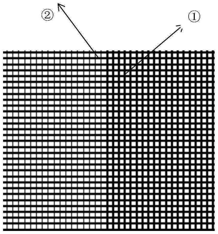 Intersecting twist fabric and production method thereof