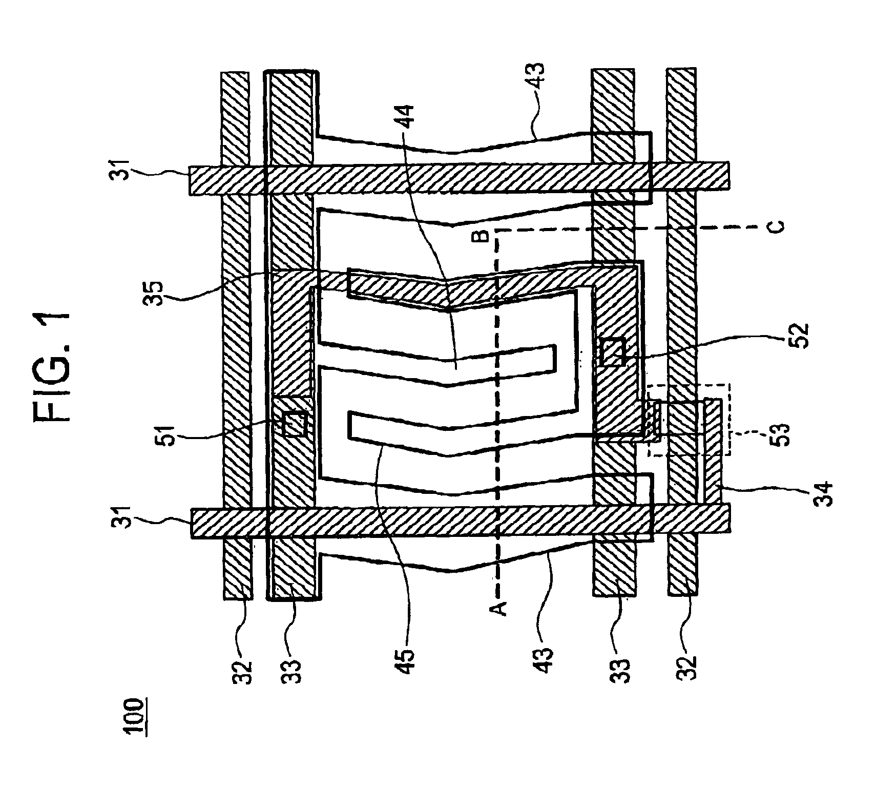 Liquid crystal display device having a higher contrast ratio