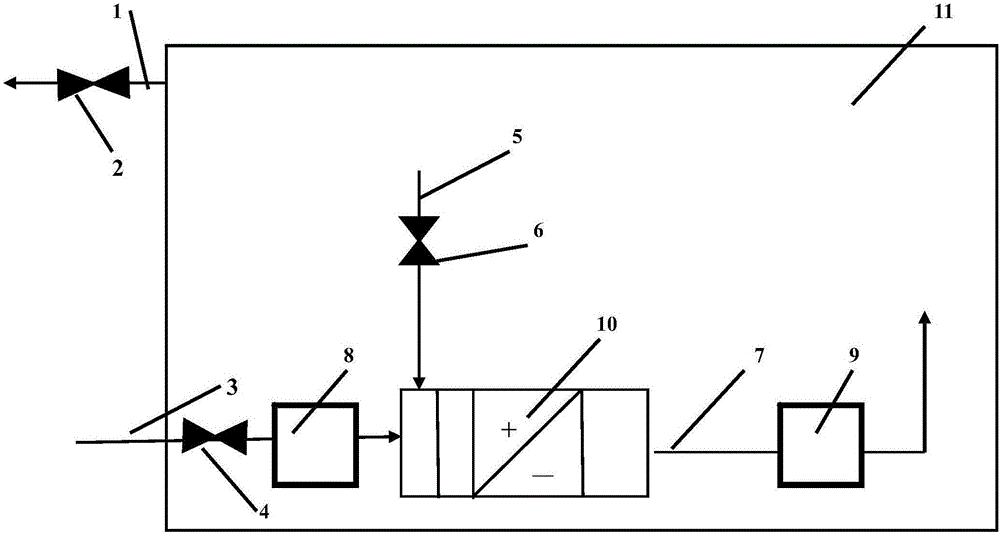 Fresh air and return air collaborative air supply haze-preventing air conditioner system and work method thereof