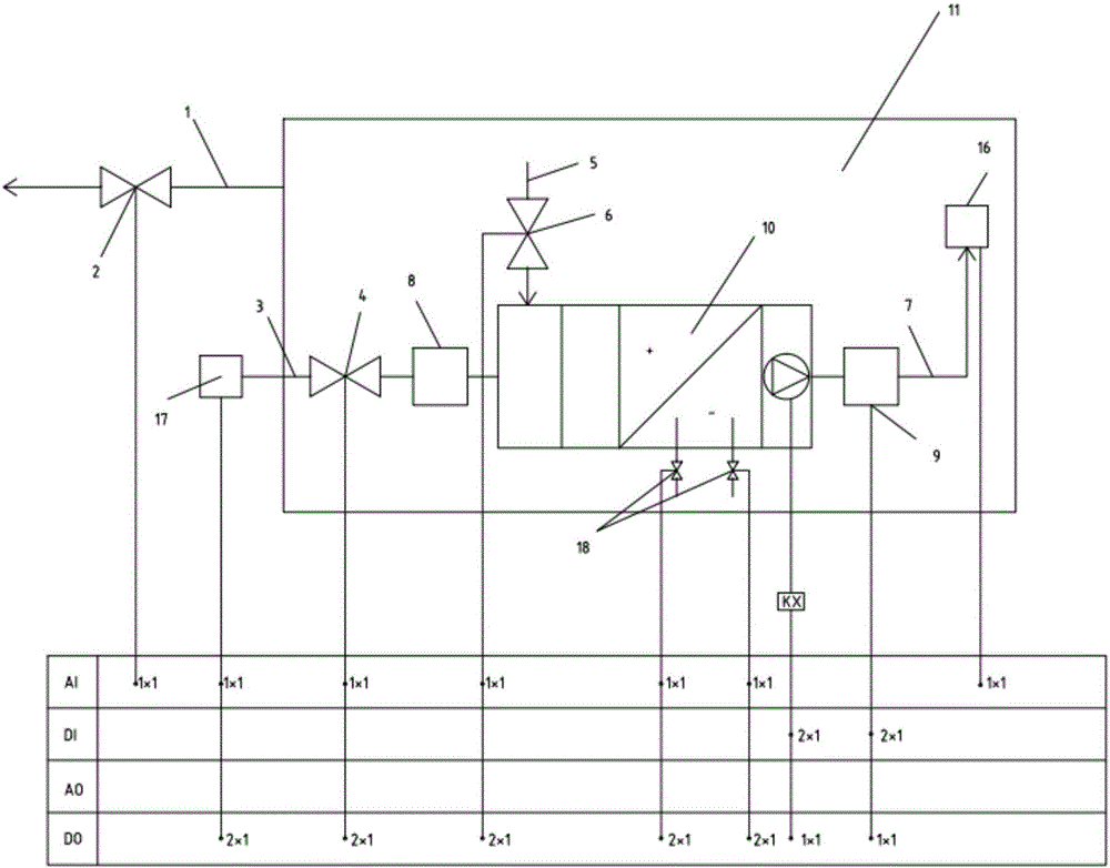 Fresh air and return air collaborative air supply haze-preventing air conditioner system and work method thereof