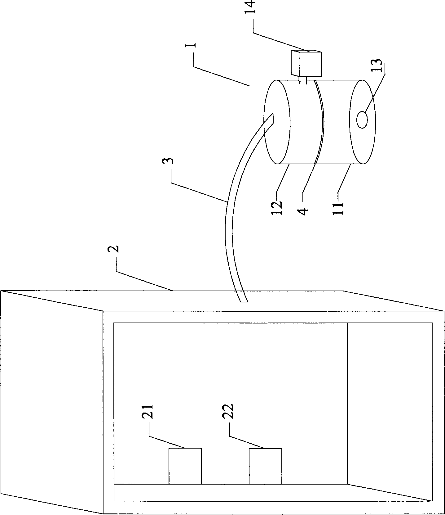 Multifunctional ultrasonic atomization fuming instrument for potential trace development