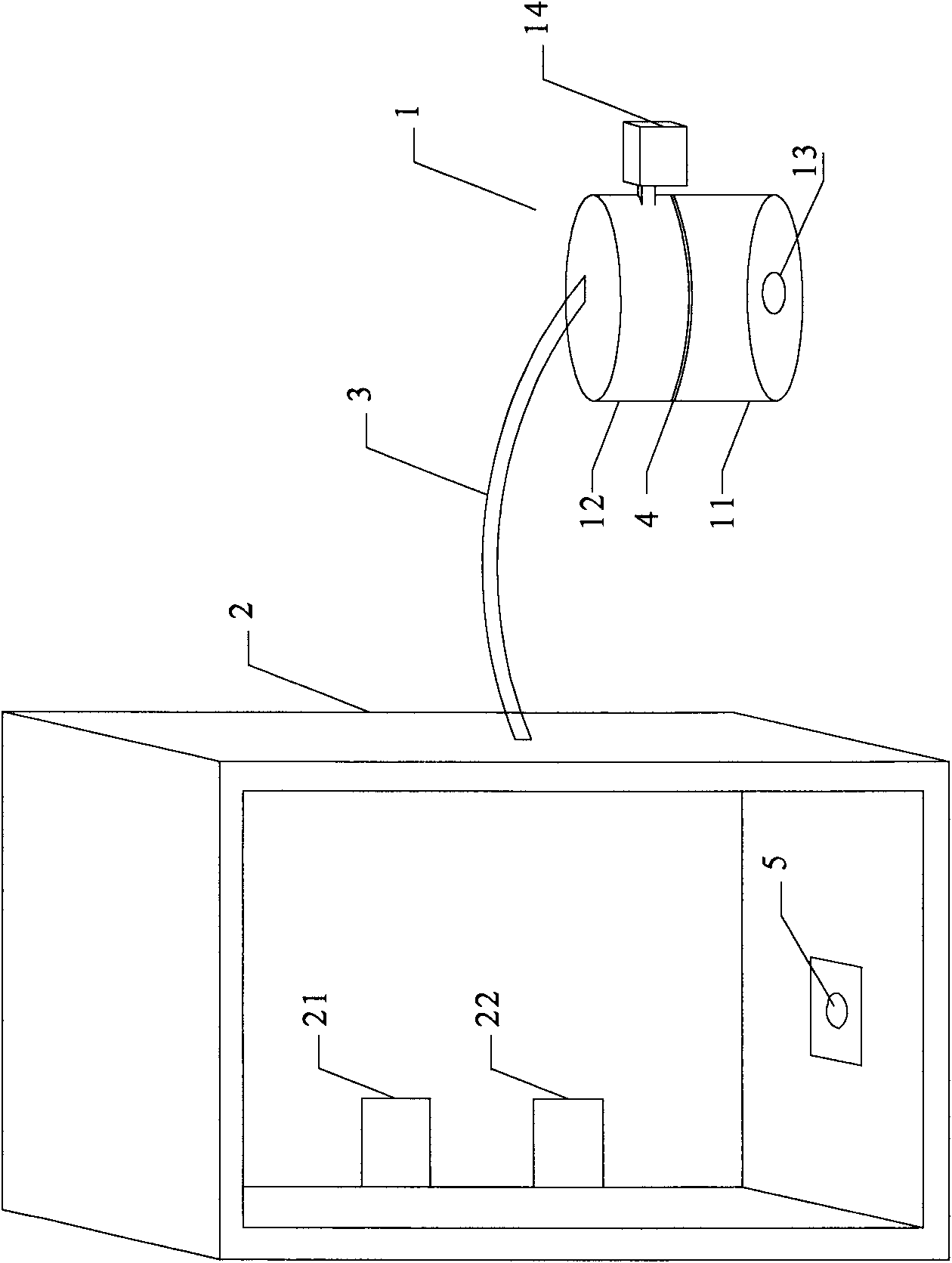 Multifunctional ultrasonic atomization fuming instrument for potential trace development