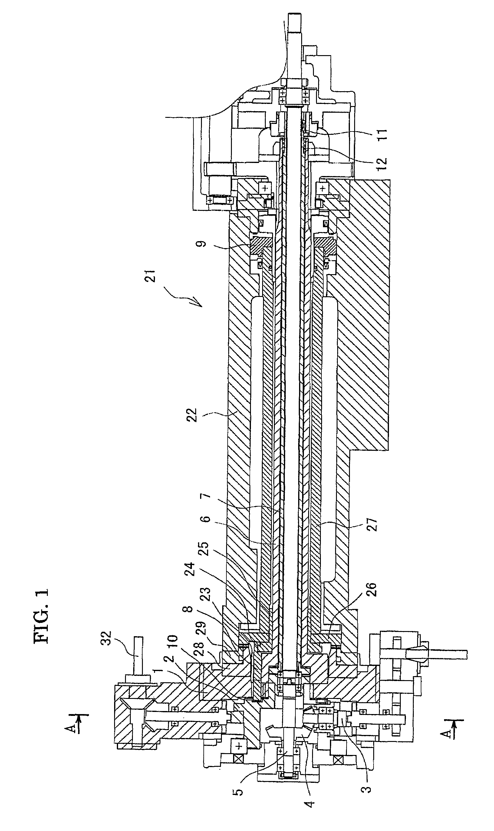 Rotary tool-equipped tool rest