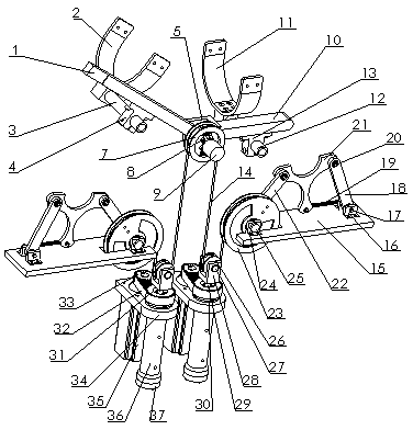 Controllable variable-stiffness flexible elbow joint rehabilitation robot