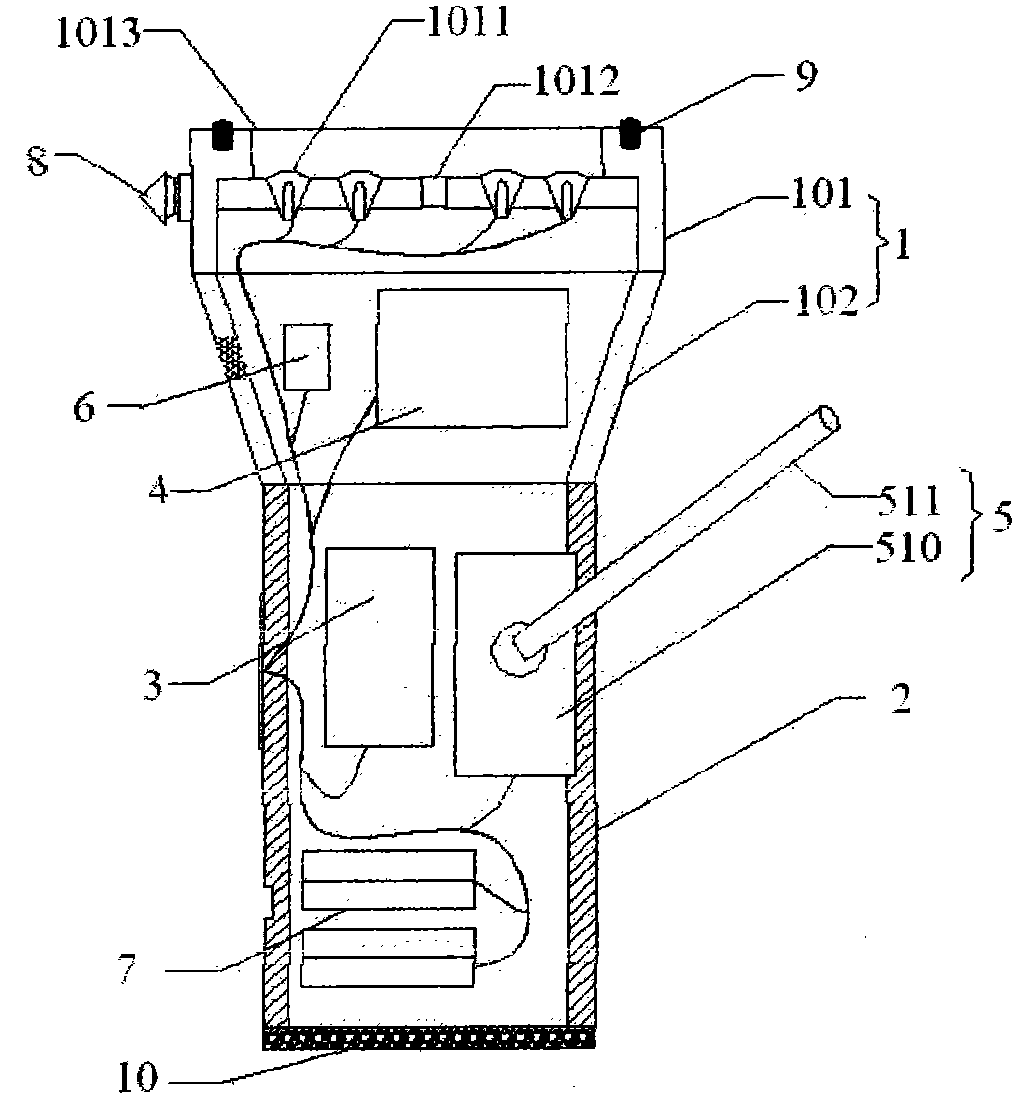 Multifunctional electric torch