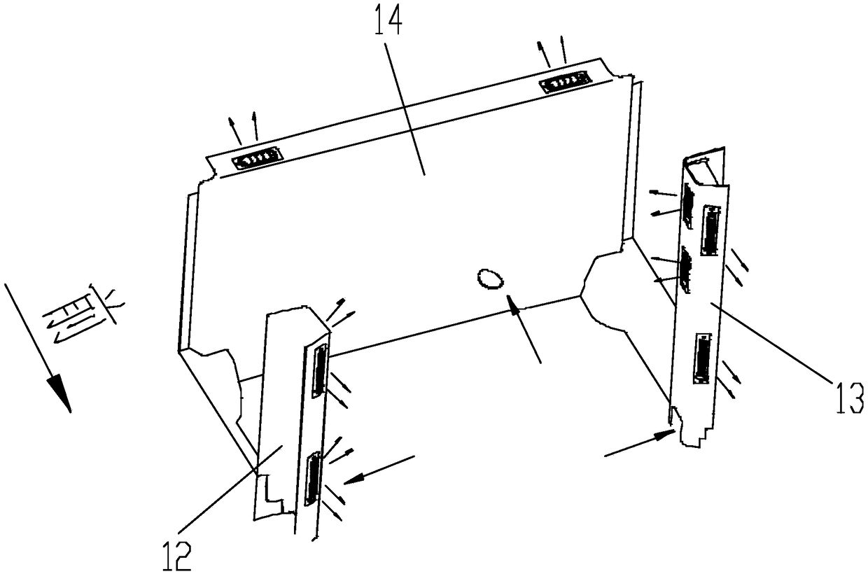 Cab air circulating system and land leveler