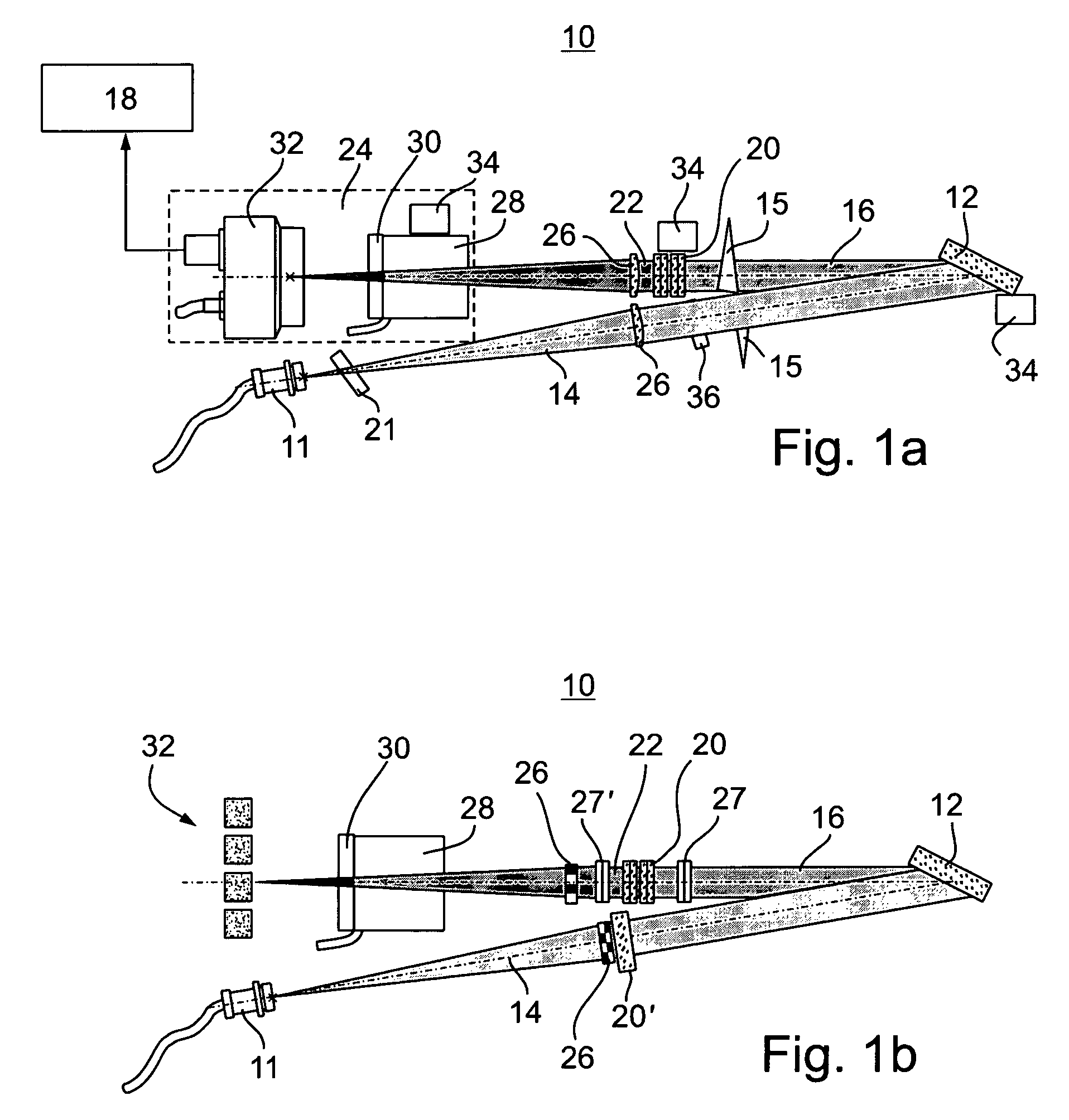 Crystal grating apparatus