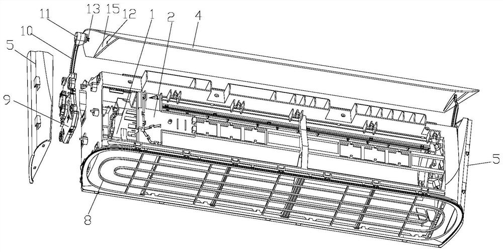 Wall-mounted machine