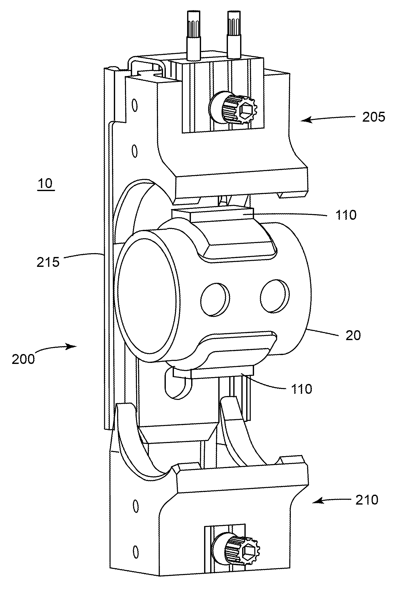 Apparatus and system for dampening the vibration experienced by an object