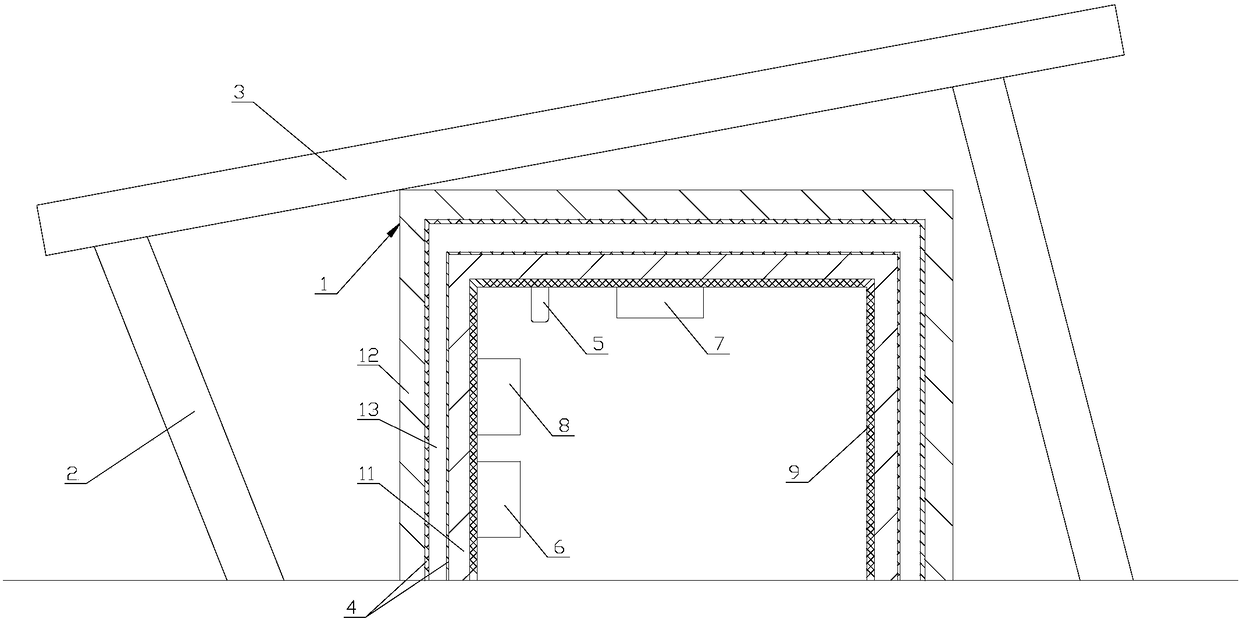 Shell of box-type transformer substation