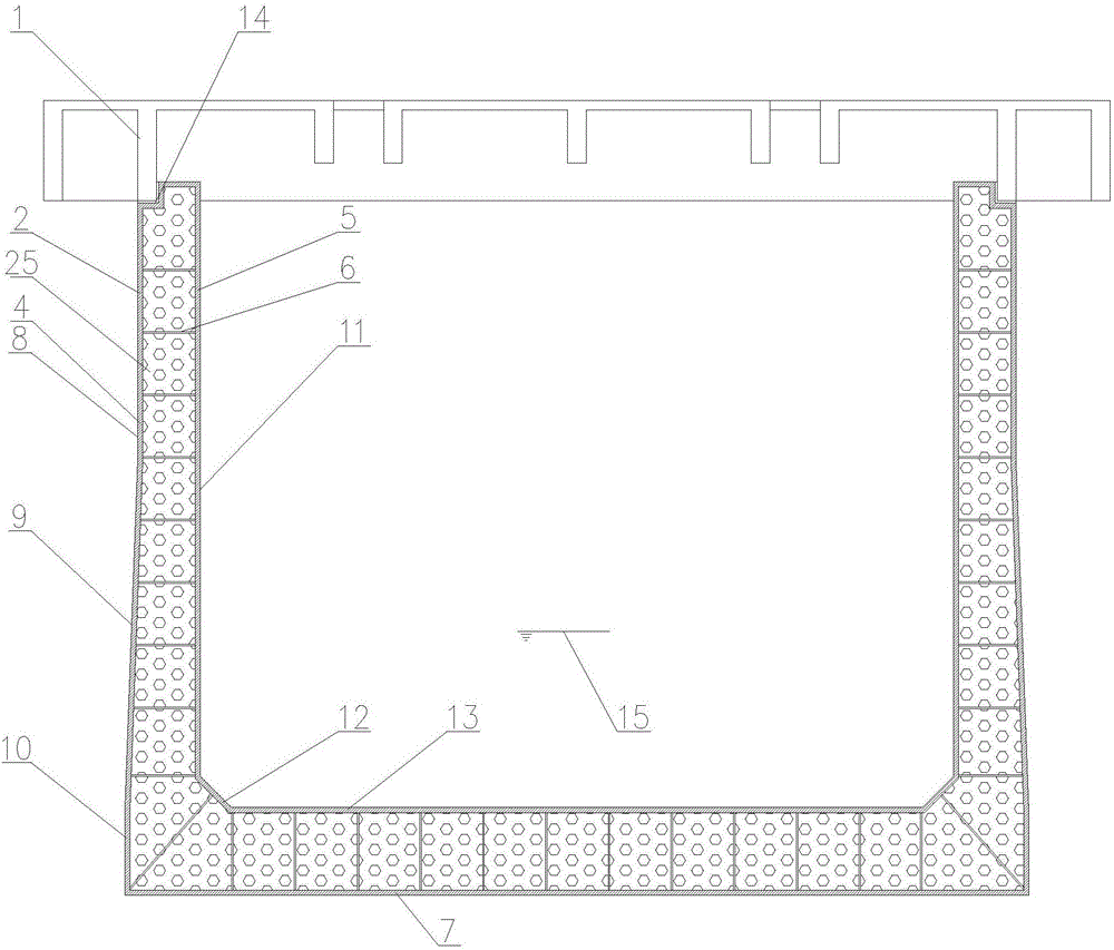 Assembled steel structure check sluice