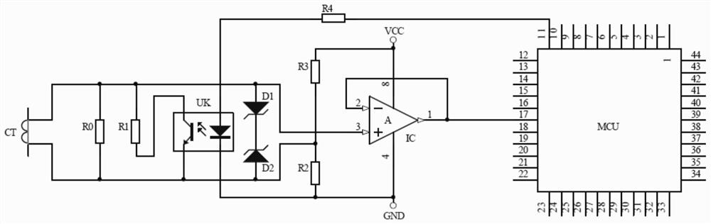 A current peak detection circuit