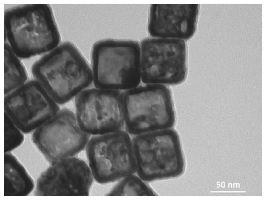 Palladium-silver nanoparticles and application and preparation method thereof