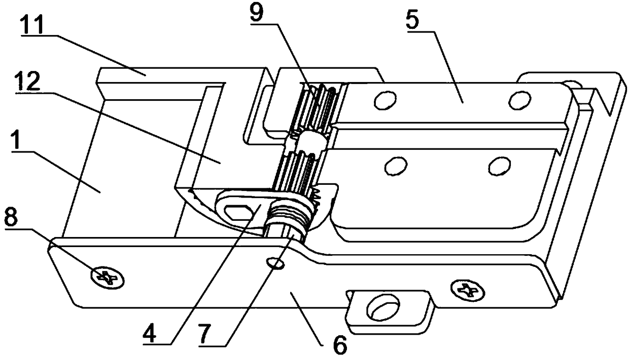 Planetary hidden type hinge structure