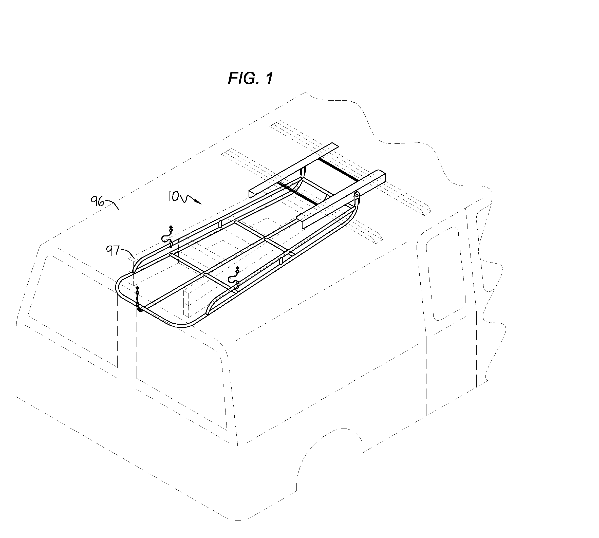 Interior Step Ladder Rack