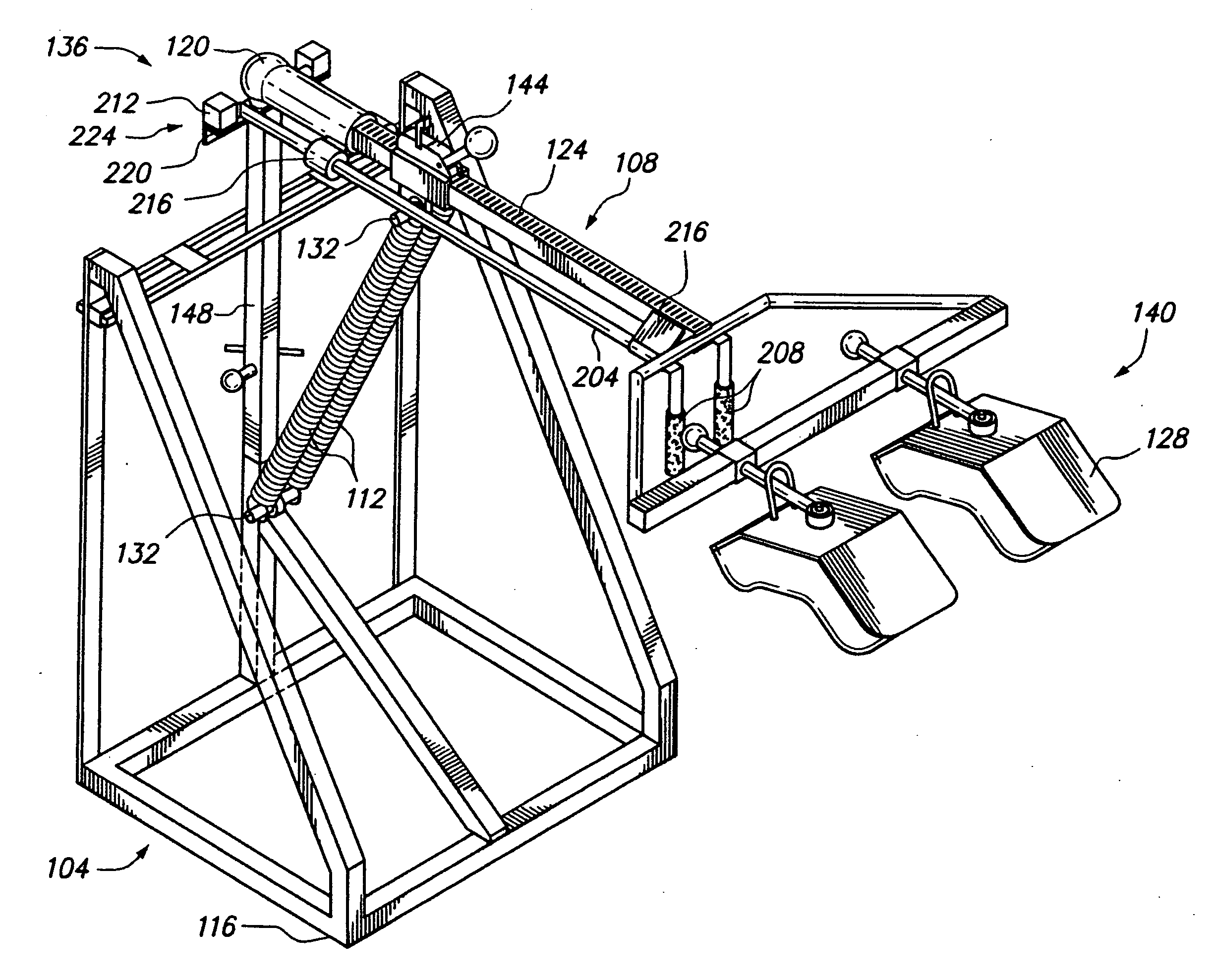 Change of direction machine and method of training therefor