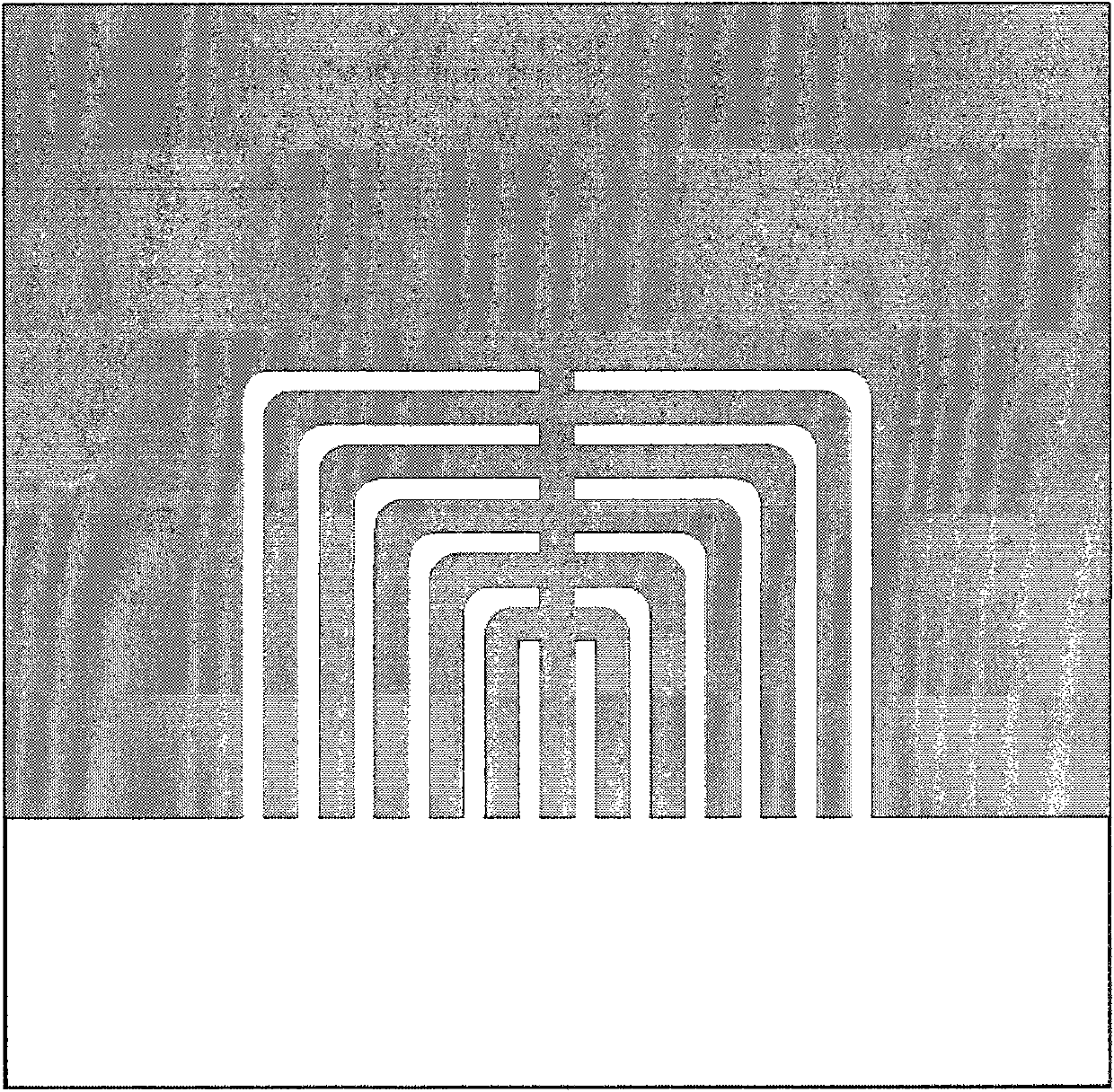 Manufacturing method of flexible heat-sensitive thin film resistor array