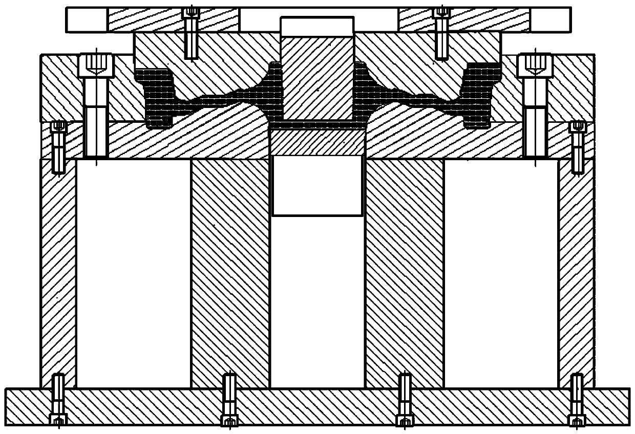 A rheological forging production method for rail wheels