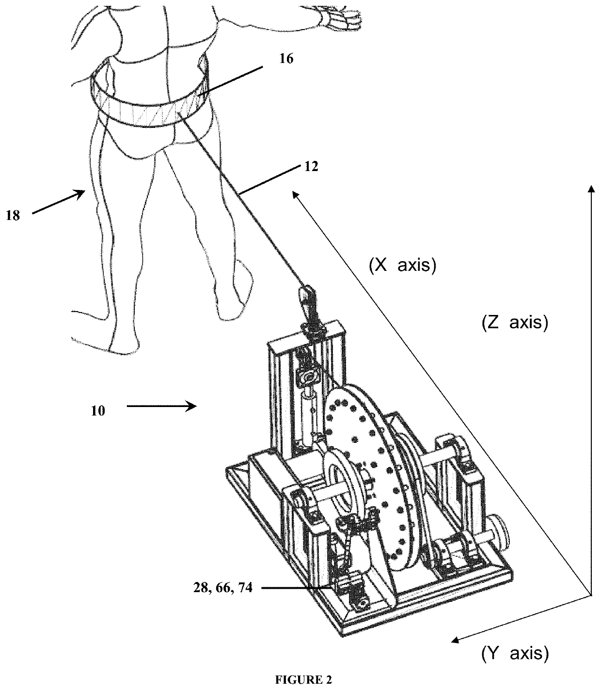 Variable tension/resistance payout control machine