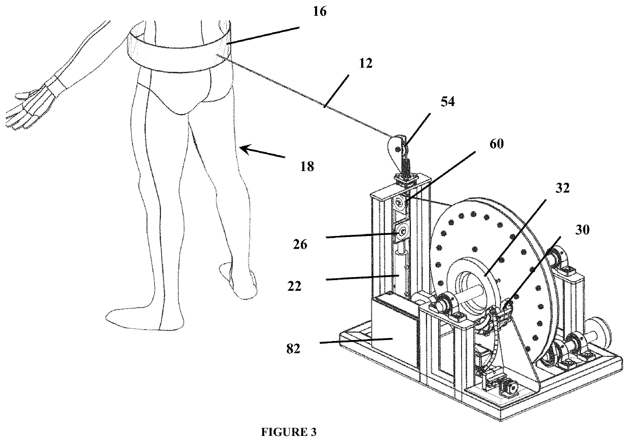 Variable tension/resistance payout control machine