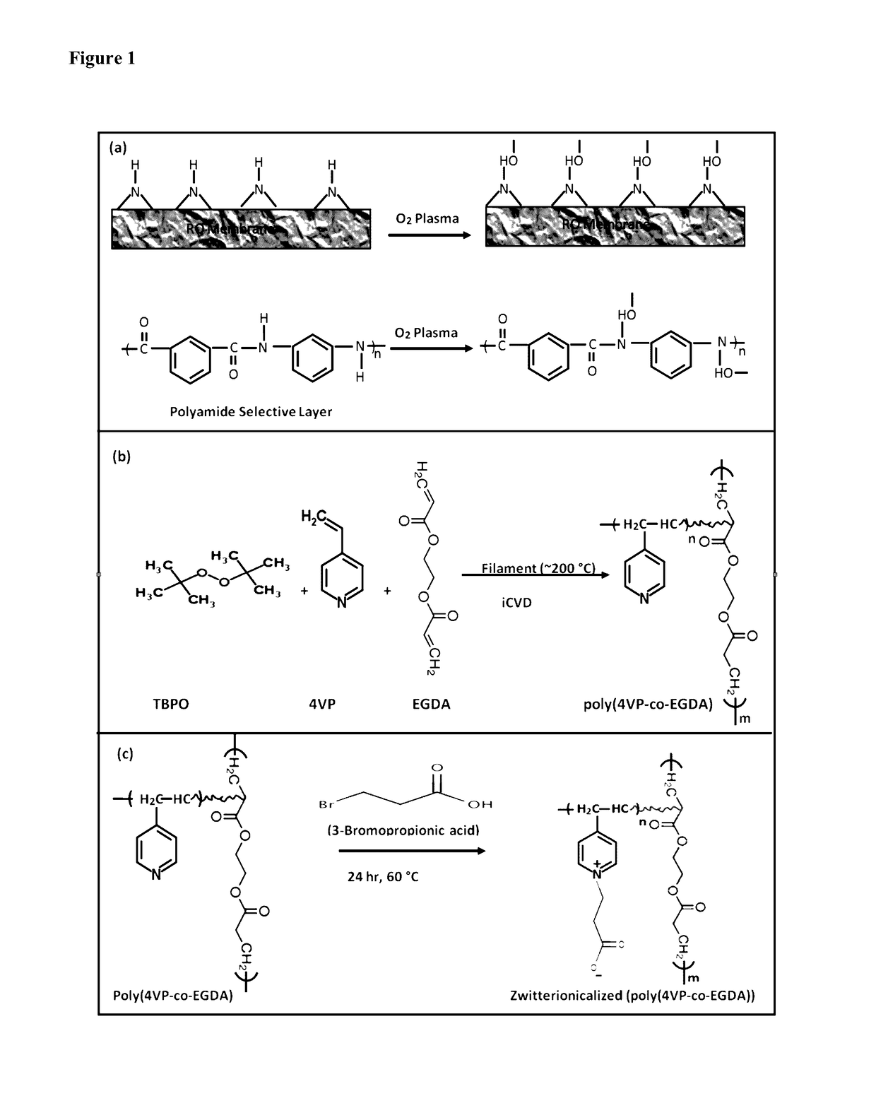 Development of zwitterionic coatings that confer ultra anti-biofouling properties to commercial reverse osmosis membranes