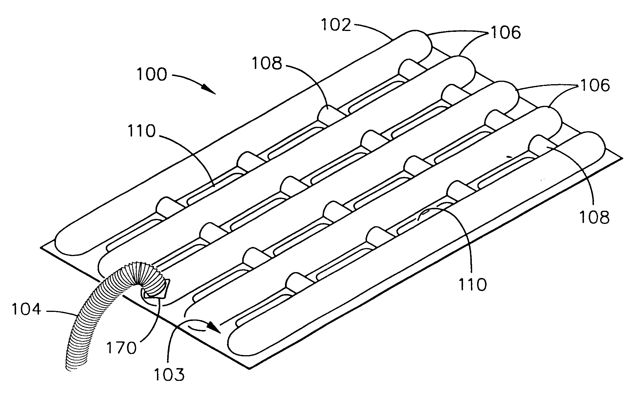 Cooling devices with high-efficiency cooling features