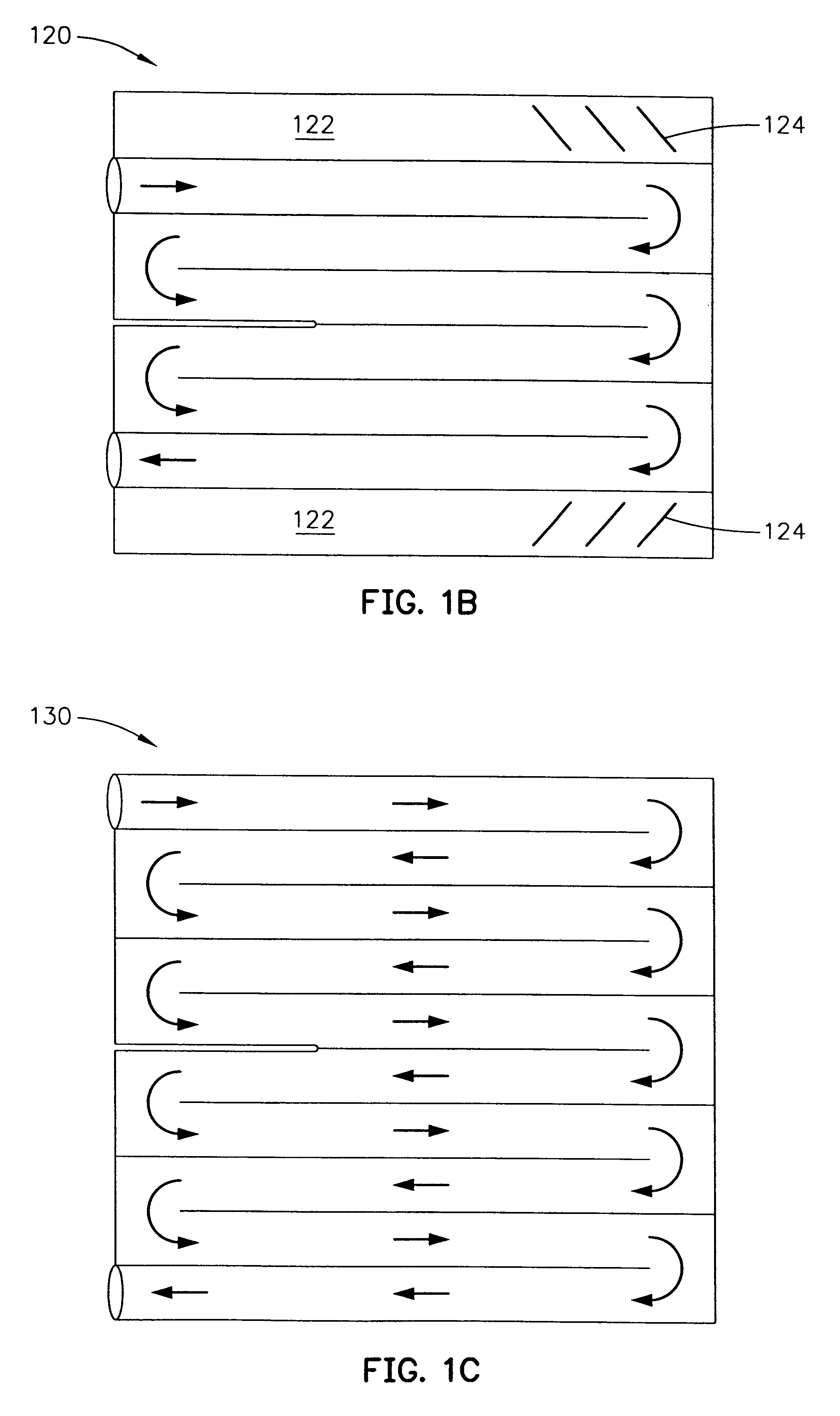 Cooling devices with high-efficiency cooling features