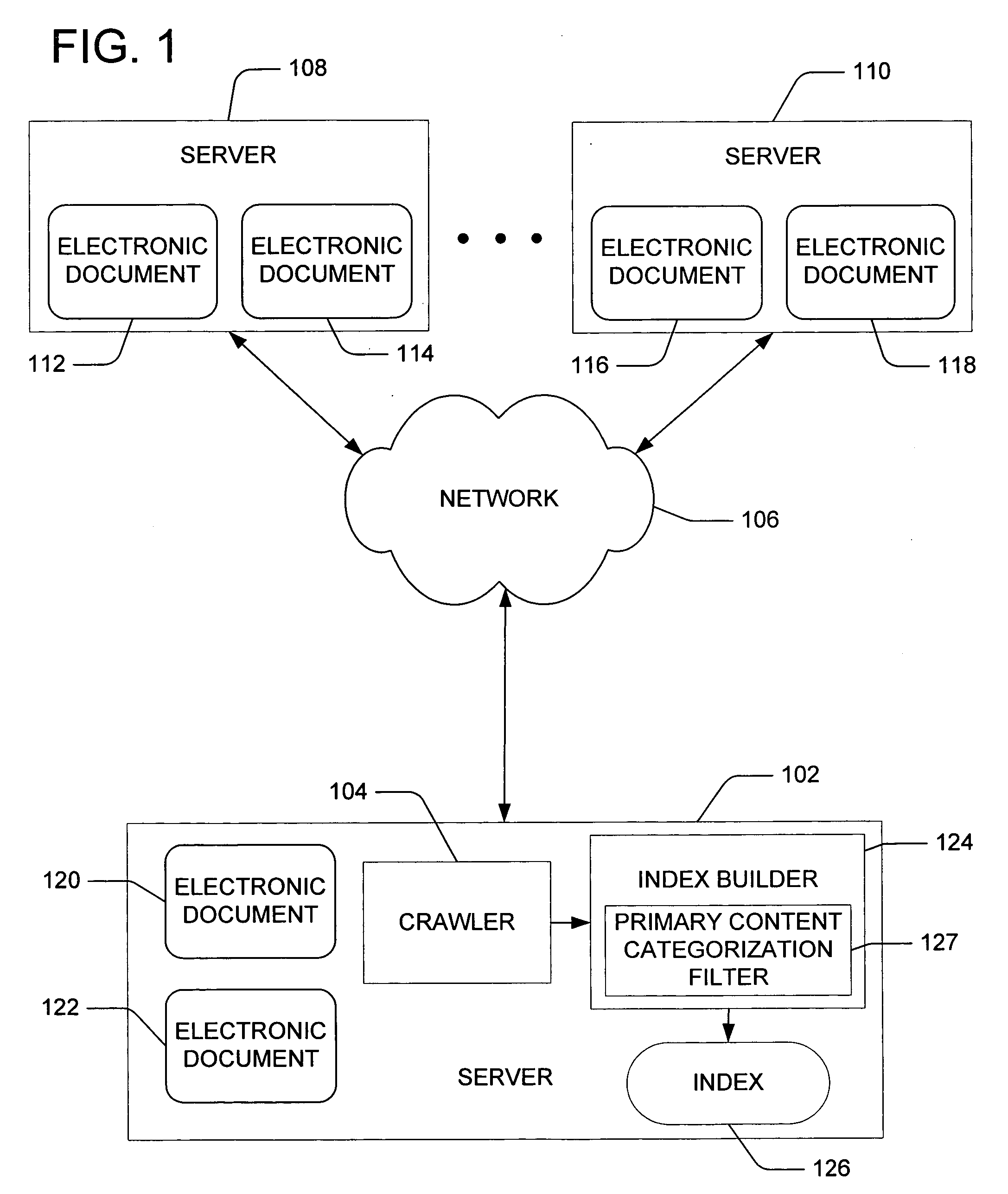 Presentation-level content filtering for a search result