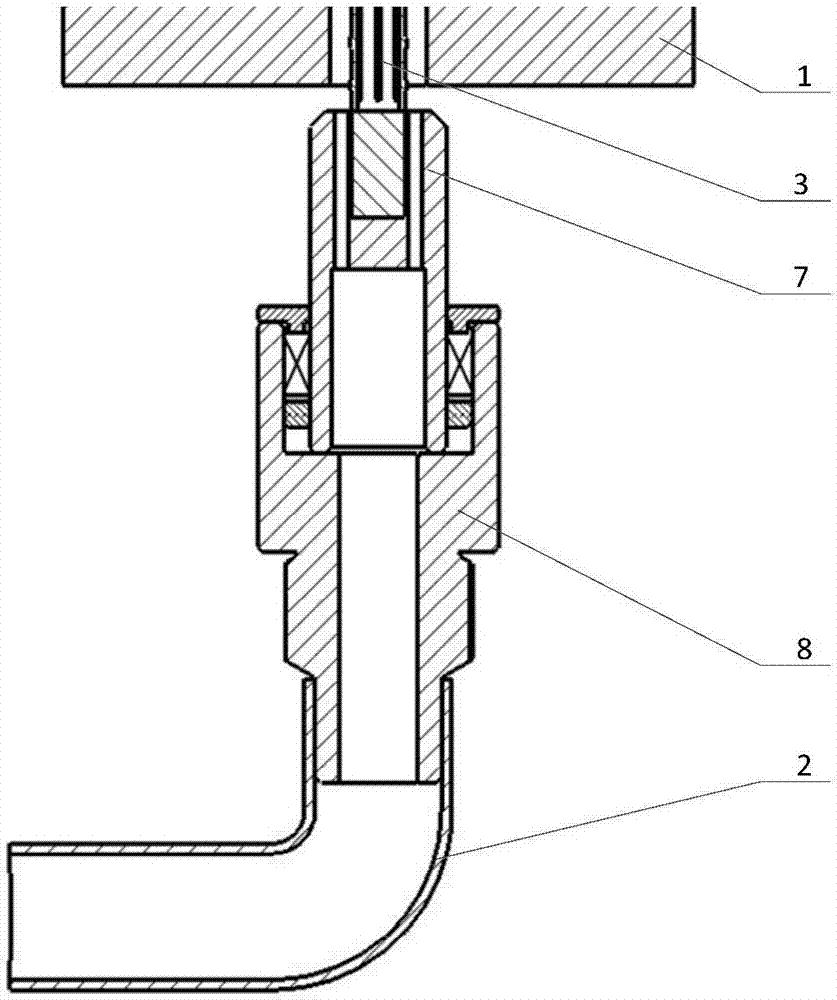 Tubular electrode abrasive particle assisting multi-bath electrolytic cutting machining device and method